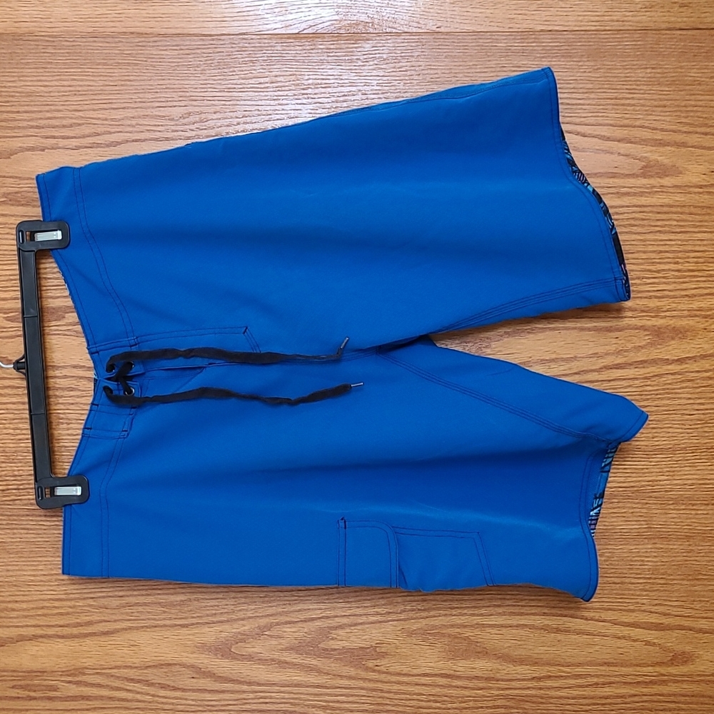 Burnside blue size 36 swim trunks